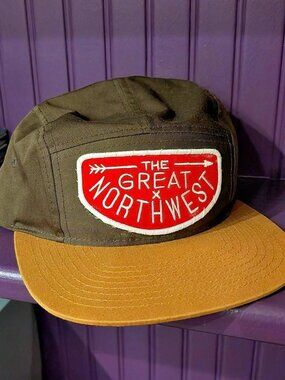 The Great Northwest brown snapback hat #skater #outdoors